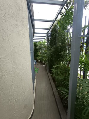 Balcony in 3 BHK Apartment at Lodha Fiorenza, Goregaon East – for Rent