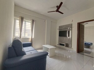 Living Room in 2 BHK Builder Floor at Harlur – for Rent