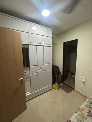 Bedroom in 3 BHK Apartment at Gami Asters, Ghansoli – for Rent