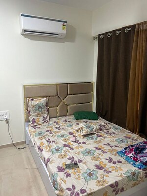 Master Bedroom in 3 BHK Apartment at Gami Asters, Ghansoli – for Rent