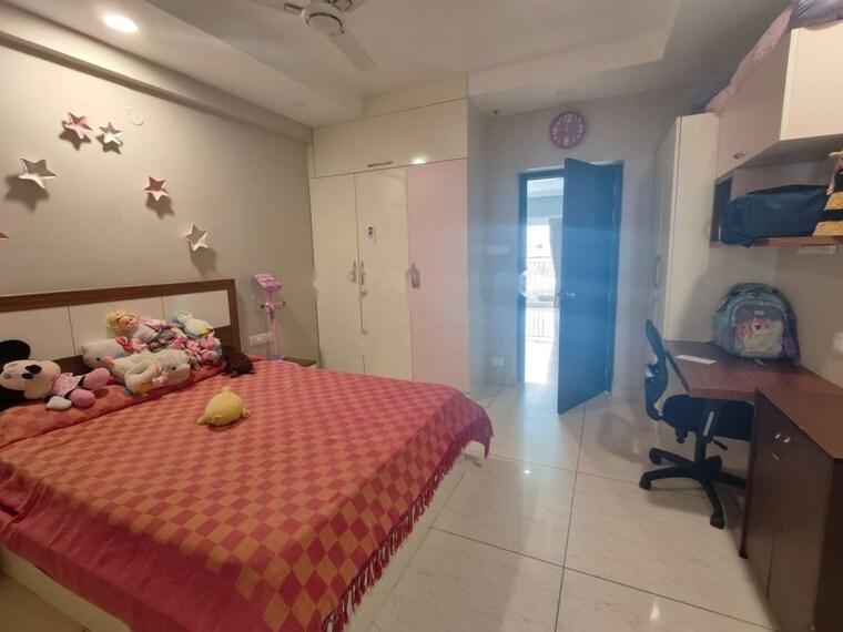 Bedroom, lansum-etania 3 Bedroom 1845 Sq.Ft. Apartment In Gachibowli Hyderabad 10755432