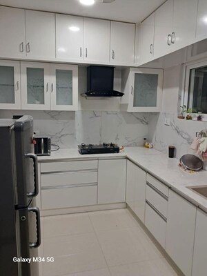 Kitchen in 2 BHK Apartment at SMR Vinay Iconia Hyderabad, Kondapur – for Rent