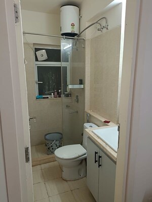 Bathroom in 3 BHK Apartment at DLF Regal Gardens, Sector 90 – for Rent