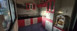 Kitchen in 2 BHK Apartment at Kimaya Amora, Pimple Nilakh – for Rent