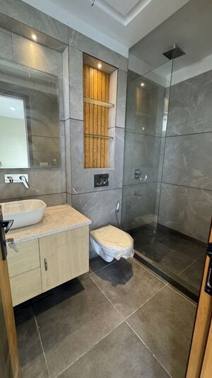 Bathroom in 4 BHK Builder Floor at Sector 12 Panchkula – for Rent