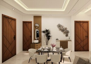 Dining area in 3 BHK Builder Floor at Sector 37 – for Sale