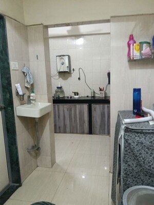 Kitchen in 1 BHK Apartment at Mahape – for Rent