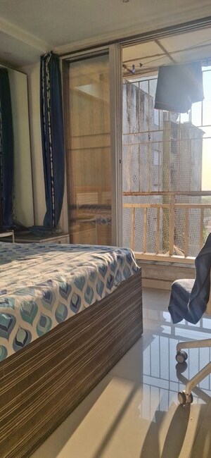 Bedroom in 1 BHK Apartment at Mahape – for Rent