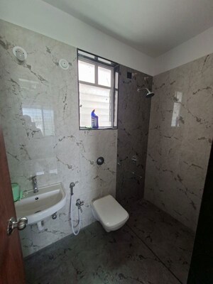 Bathroom in 2 BHK Apartment at Spectrum BA Swadesha, Moshi – for Rent
