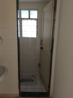 Bathroom in 1 BHK Apartment at Kunal Nakshatram, Chinchwad – for Rent