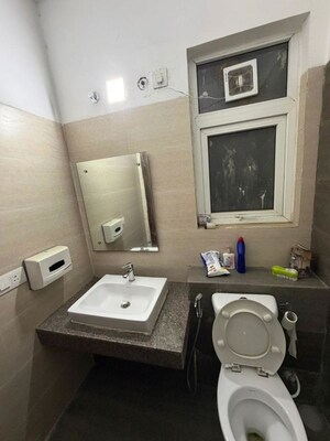Bathroom in 2 BHK Apartment at Umang Winter Hills, Sector 77 – for Rent