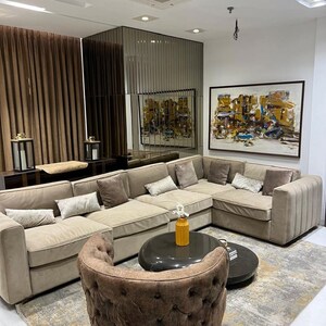 Living Room in 4 BHK Villa at Emaar Marbella, Sector 66 – for Rent