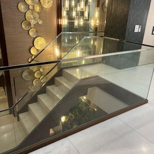 Staircase in 4 BHK Villa at Emaar Marbella, Sector 66 – for Rent