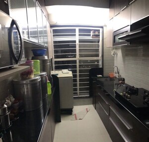 Kitchen in 1 BHK Apartment at Sabari Shaan, Chembur – for Sale