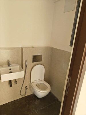 Bathroom in 1.5 BHK Apartment at Piramal Vaikunth, Balkum Pada – for Rent