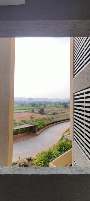 Balcony in 2 BHK Apartment at Shapoorji Pallonji Sensorium, Hinjewadi – for Rent