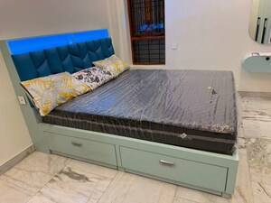 Bedroom in 3 BHK Apartment at Vasantha Homes, Madhapur – for Rent