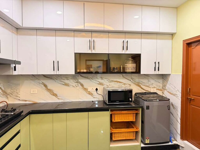 Kitchen, vasantha-homes 3 Bedroom 2000 Sq.Ft. Apartment In Madhapur Hyderabad 10755812