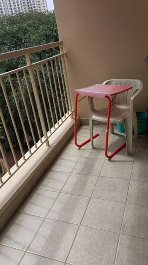 Balcony in 2 BHK Apartment at Brigade Buena Vista, Budigere Cross – for Rent