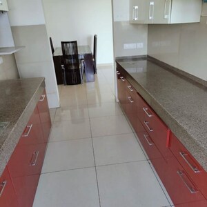 Kitchen in 3 BHK Apartment at Emaar Palm Gardens, Sector 83 – for Rent
