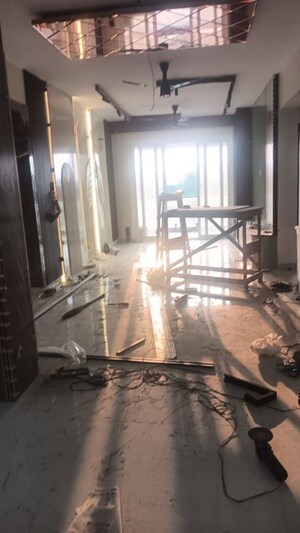 Staircase in 3 BHK Apartment at Praneeth KKRs Pranav Jaitra, Hydernagar – for Rent