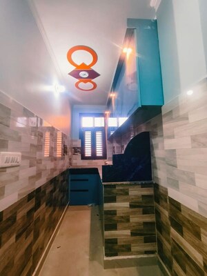 Kitchen in 2 BHK Builder Floor at Dwarka Mor – for Rent