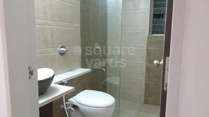 Bathroom in 1 BHK Apartment at Swaraj Bella Vista, Ghansoli – for Rent