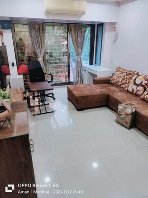 Living Room in 1 BHK Apartment at Veera Desai Industrial Estate – for Rent
