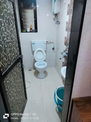 Bathroom in 1 BHK Apartment at Veera Desai Industrial Estate – for Rent