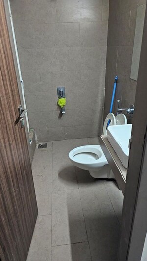 Bathroom in 2 BHK Apartment at Mahavir Varsha, Ghansoli – for Rent