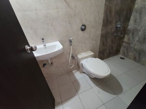 Bathroom in 3 BHK Apartment at Galaxy Carina, Kharghar – for Rent