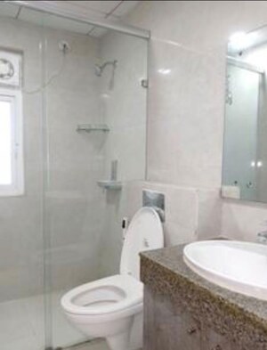 Bathroom in 3 BHK Apartment at Mapsko Mount Ville, Sector 79 – for Rent