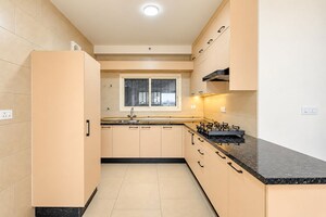 Kitchen in 4 BHK Apartment at Sobha Windsor, Whitefield – for Rent