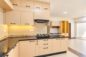 Kitchen in 4 BHK Apartment at Sobha Windsor, Whitefield – for Rent