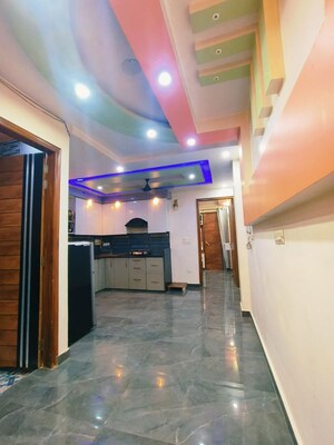 Hall in 3 BHK Builder Floor at Dwarka Mor – for Rent