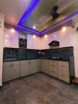 Kitchen in 3 BHK Builder Floor at Dwarka Mor – for Rent