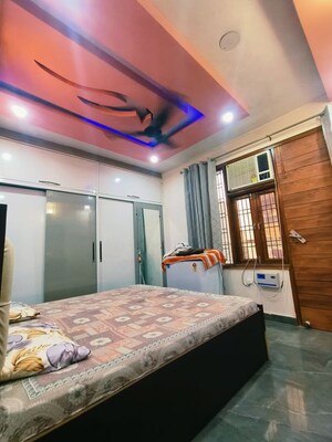 Bedroom in 3 BHK Builder Floor at Dwarka Mor – for Rent