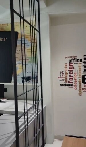 Staircase in  Office Space at Navrangpura – for Rent