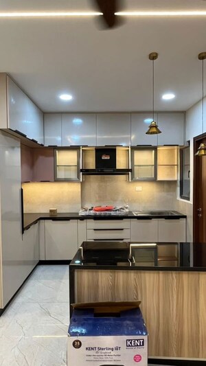 Kitchen in 2 BHK Apartment at Sunshine Destino, Puppalaguda – for Rent