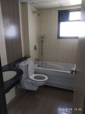 Bathroom in 3 BHK Apartment at Paranjape Blue Ridge, Hinjewadi – for Rent