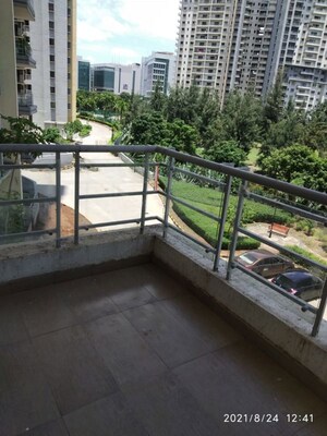 Balcony in 3 BHK Apartment at Paranjape Blue Ridge, Hinjewadi – for Rent