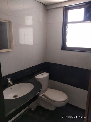 Bathroom in 3 BHK Apartment at Paranjape Blue Ridge, Hinjewadi – for Rent