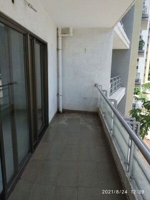 Balcony in 3 BHK Apartment at Paranjape Blue Ridge, Hinjewadi – for Rent