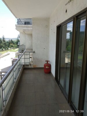 Balcony in 3 BHK Apartment at Paranjape Blue Ridge, Hinjewadi – for Rent