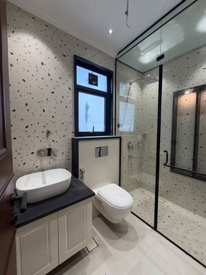 Bathroom in 3 BHK Builder Floor at Vatika INXT City Center, Sector 83 – for Sale
