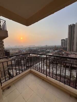Balcony in 3 BHK Apartment at Amrapali Verona Heights, Tech Zone 4 Greater Noida – for Rent