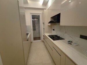 Kitchen in 3 BHK Apartment at Raj One Good Earth, Sector 71 – for Rent