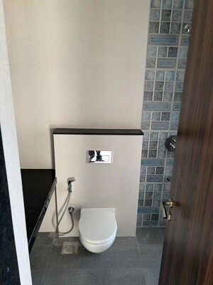 Bathroom in 2 BHK Apartment at Kalpataru Immensa, Kolshet Road – for Rent