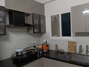 Kitchen in 3 BHK Apartment at Rajapushpa Provincia, Narsingi – for Rent