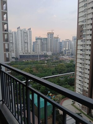 Balcony in 3 BHK Apartment at Rajapushpa Provincia, Narsingi – for Rent